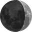 Moon at 5 days in cycle