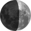 Moon at 22 days in cycle